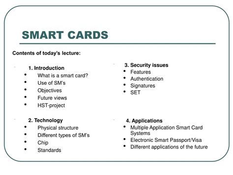 features of smart card ppt|smart card identification.